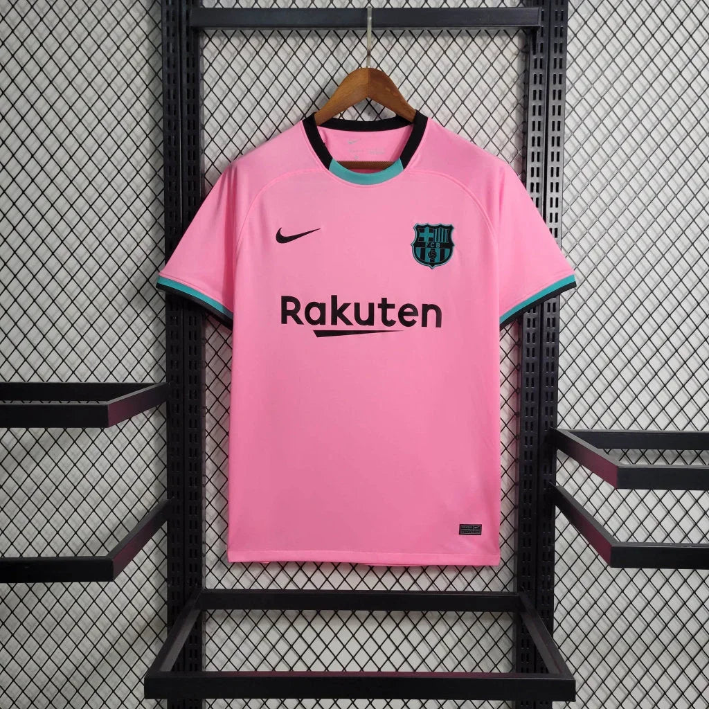 Maillot FC Barcelone 2020 2021 Rose - vue 1