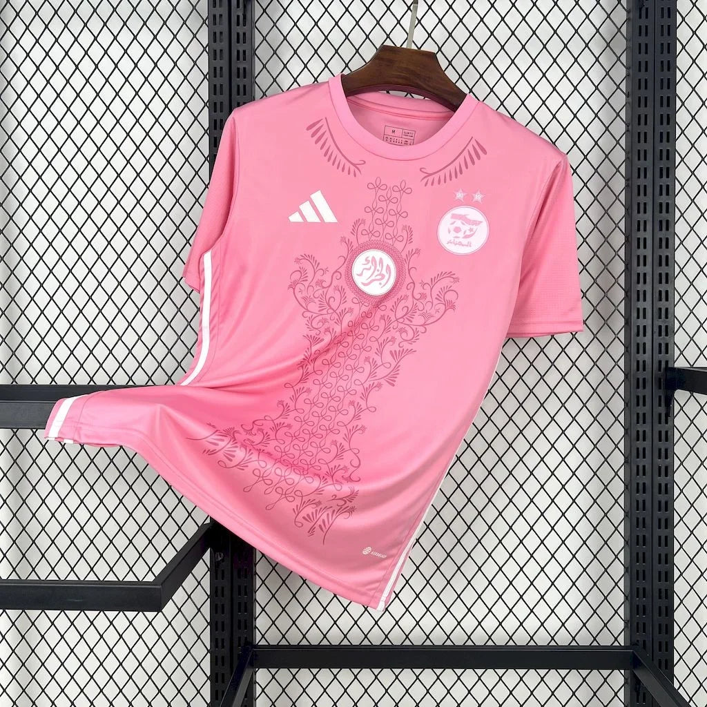 Maillot Algérie foot rose 2025 2026 - vue 1