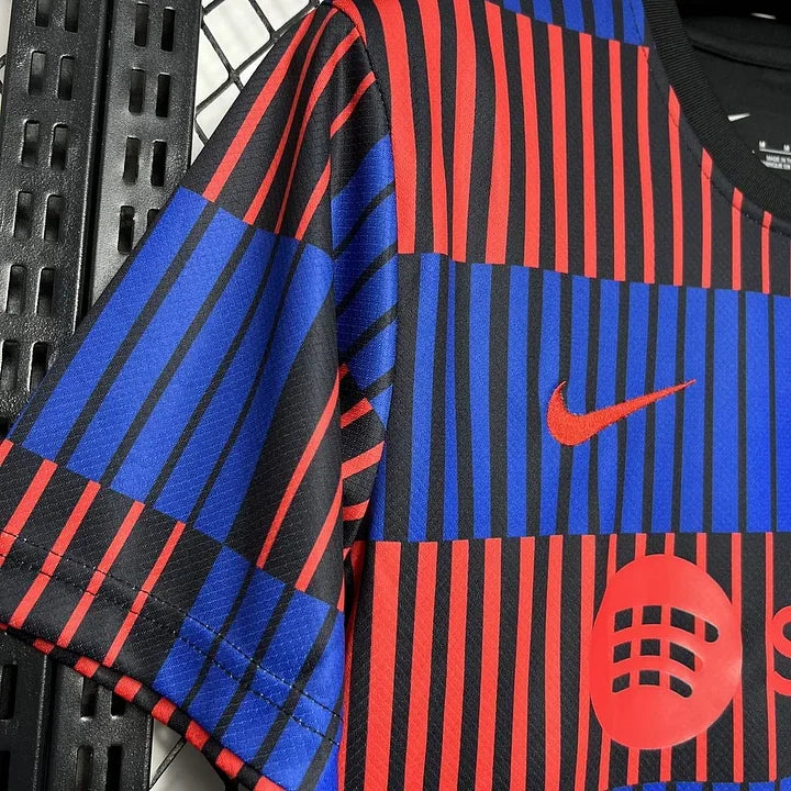Maillot foot FC Barcelone 2024 2025 entraînement v2 - vue 4