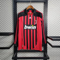 Maillot AC Milan Retro 2007 2008 Manche Longue - vue 1