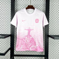 Maillot Brésil Concept Rose & Blanc 2025-26 - vue 1