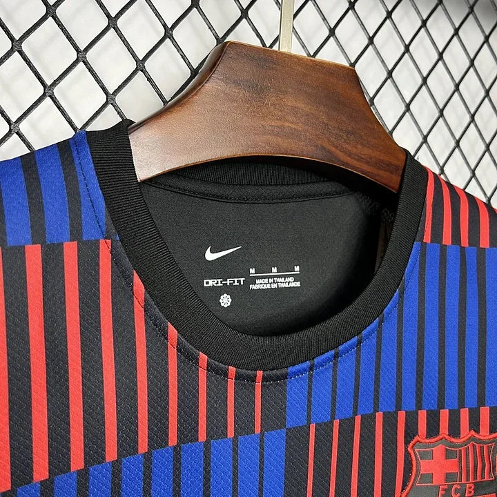 Maillot foot FC Barcelone 2024 2025 entraînement v2 - vue 3