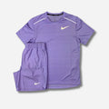 NK RUNNING Ensemble short/t-shirt running Lila
