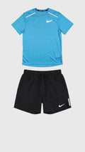 NK RUNNING Ensemble running bleu and black