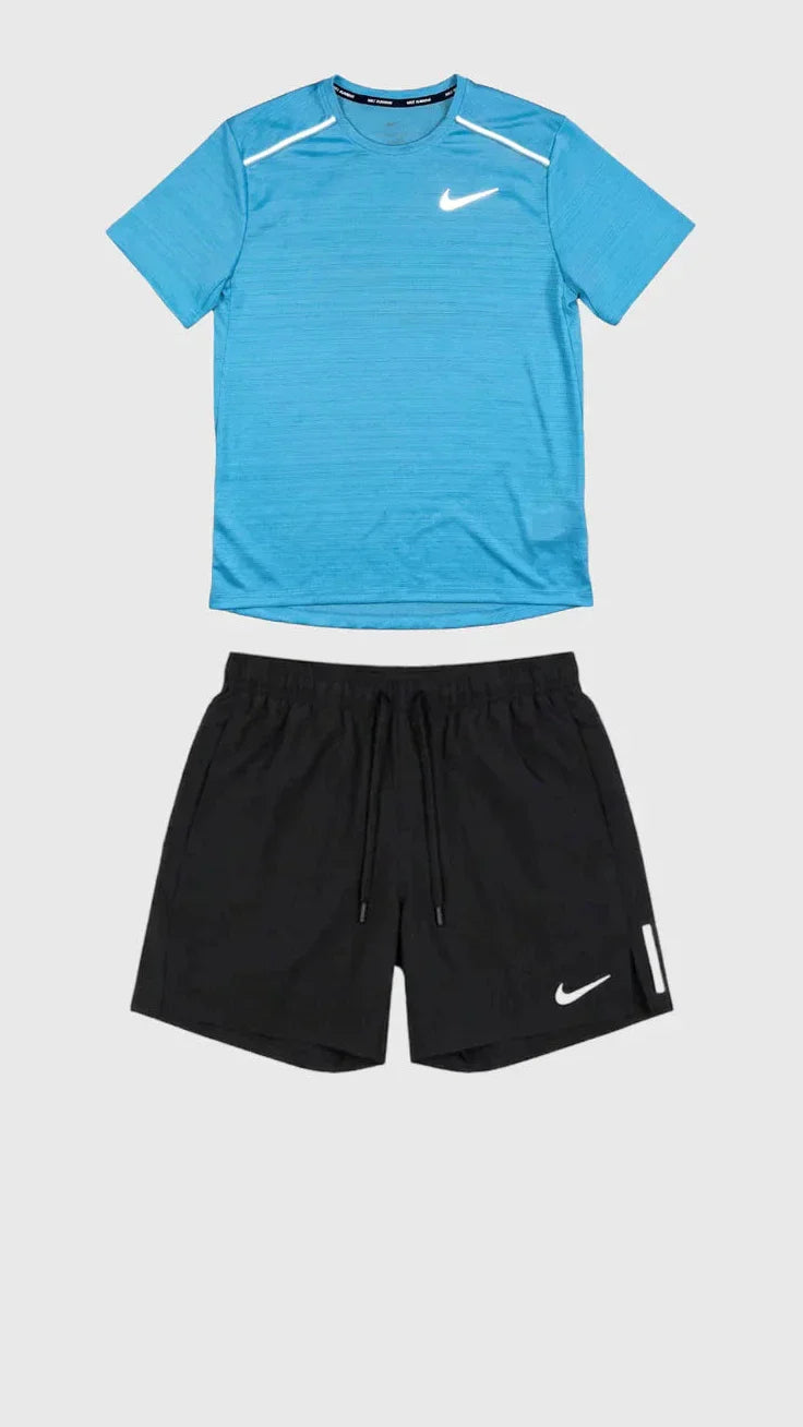 NK RUNNING Ensemble running bleu and black
