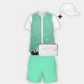 NK RUNNING Outfit Therma Fit Vert +Saccoche +  Casquette Offerte