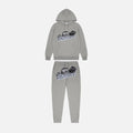 TRAPSTR Shooters Tracksuit - Grey/Blue