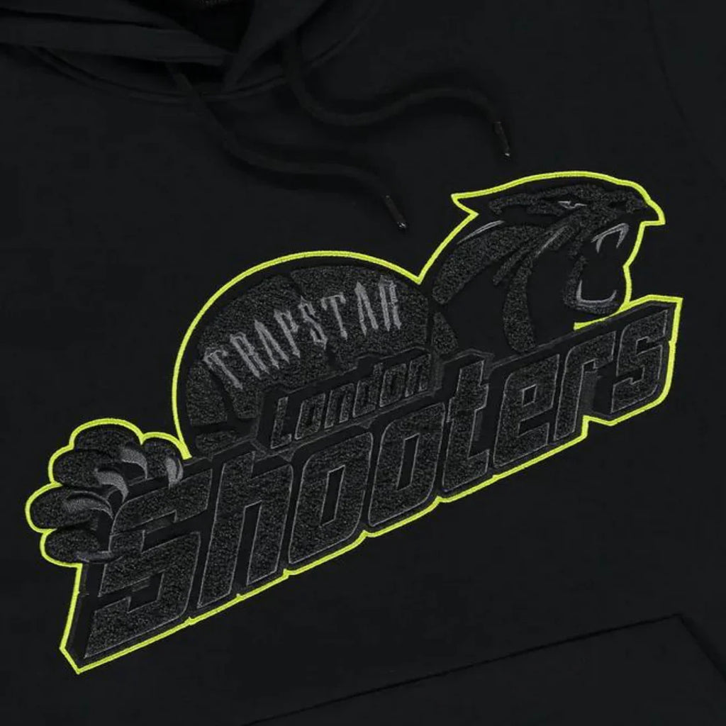 TRAPSTR Shooters Tracksuit - Black/Lime