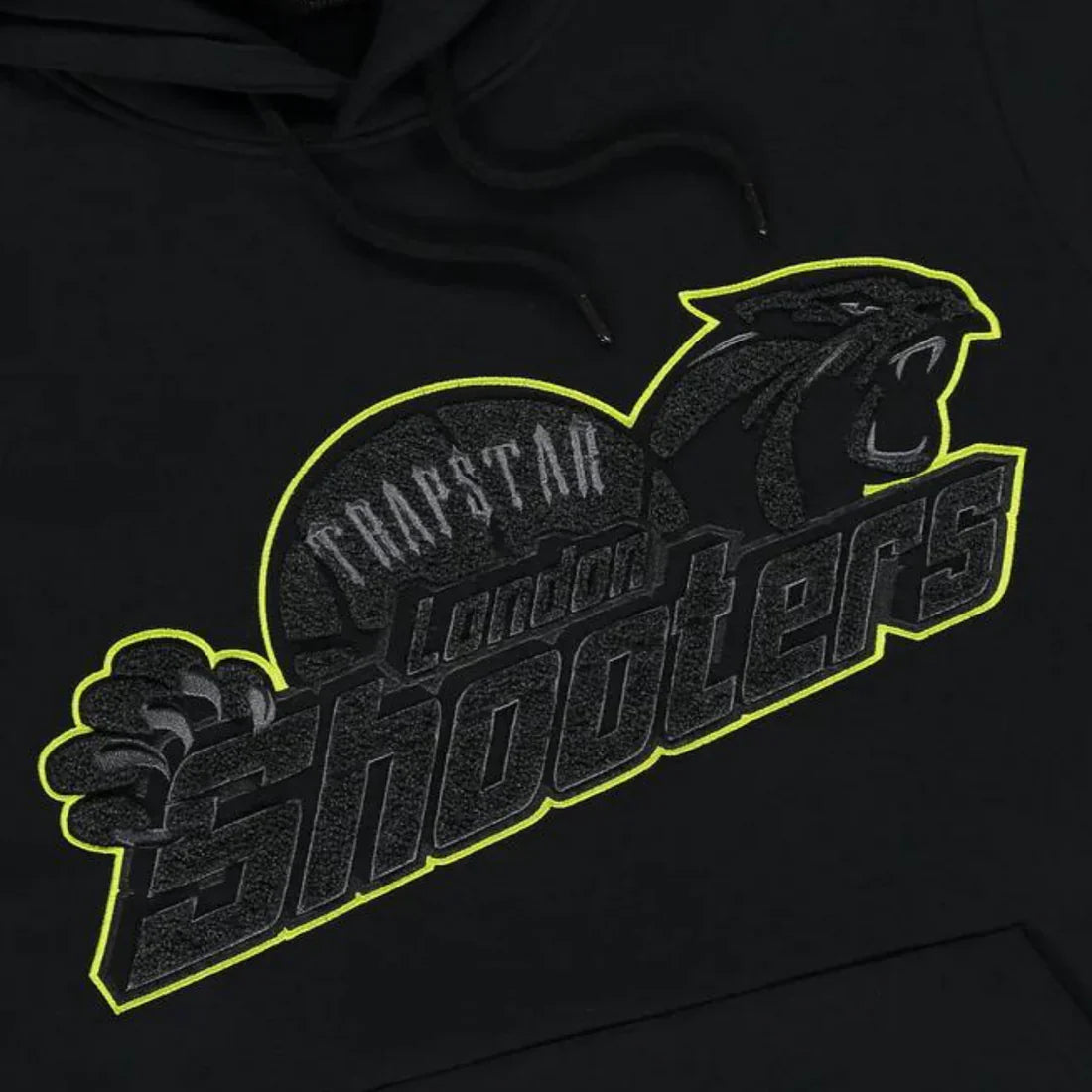 TRAPSTR Shooters Tracksuit - Black/Lime