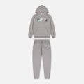 TRAPSTR Chenille Decoded Tracksuit - Grey/Green