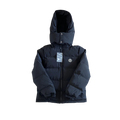 TRAPSTR Black Irongate Hooded Puffer Jacket