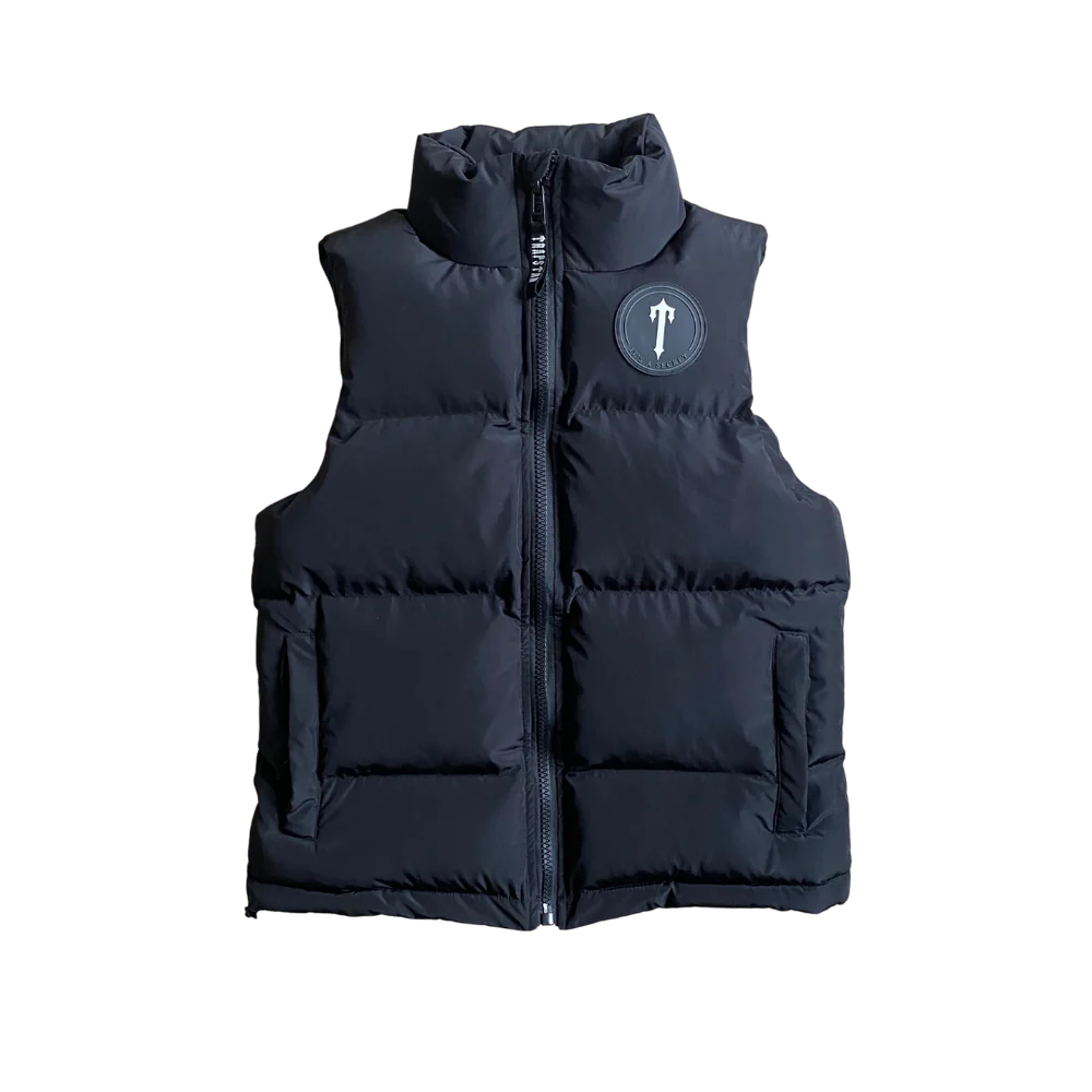 TRAPSTR Black Irongate Gilet