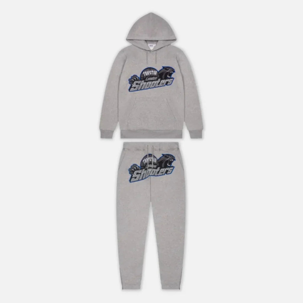 TRAPSTR Shooters Tracksuit - Grey Ice Flavours