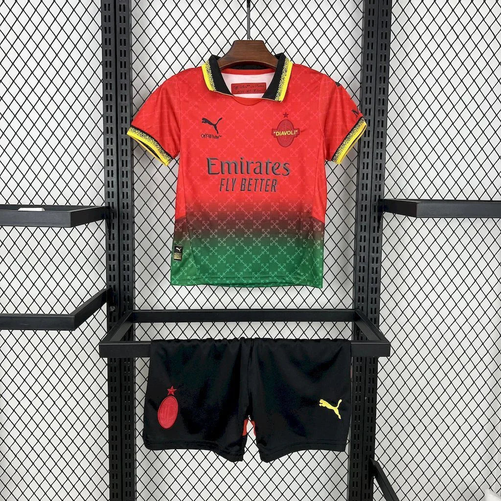 Kit Enfant AC Milan concept 2025-26 v2 - vue 1
