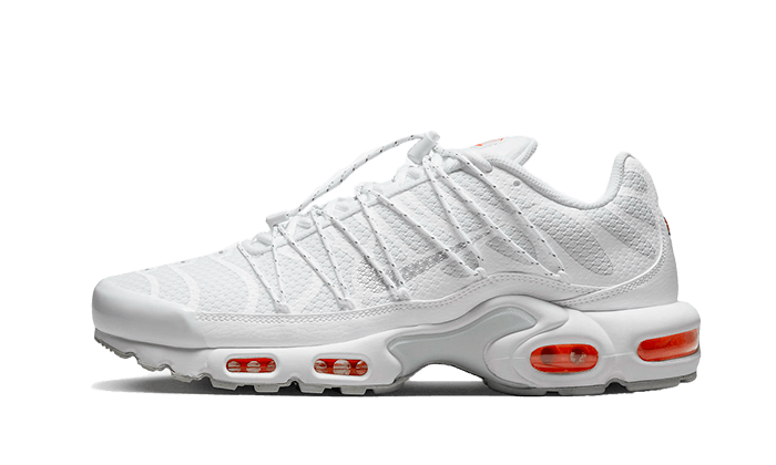 NK Air Max Plus Utility White Safety Orange