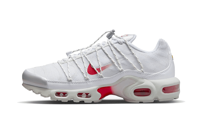NK Air Max Plus Utility White Silver Red