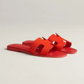 HR-MS Sandales Oran - Rouge Grenadine - vue 1